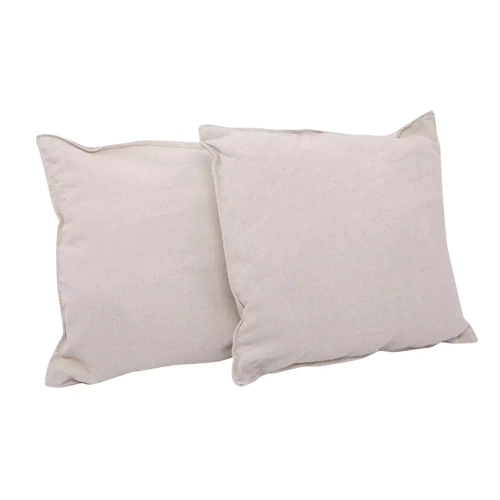 Hängesessel, brasilianischer Stuhl, Hängematte, Schaukel | zwei Kissen, Holzstange | bis 120 kg | beige | ZY-V004