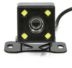 Rückfahrkamera HD Night Vision | 4 LED-Leuchten | IR | PZ412