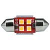 LED-Autolampe C5W 4 SMD 3535 CAN BUS orange