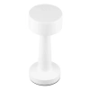 Kabellose Tischlampe | Berührungsempfindliche Nachttischlampe mit einstellbarer Lichtfarbe | USB-Lampe | HJA10-WEISS