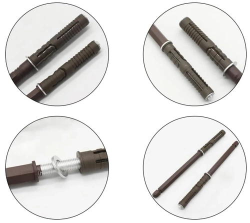 Regalträger | unsichtbarer Befestigungsarm | 4 Stück | schwarz | DF-4PCS-BLACK