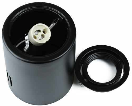 Aufbauspot Decke, schwenkbar | GU10 | schwarz | DL-206