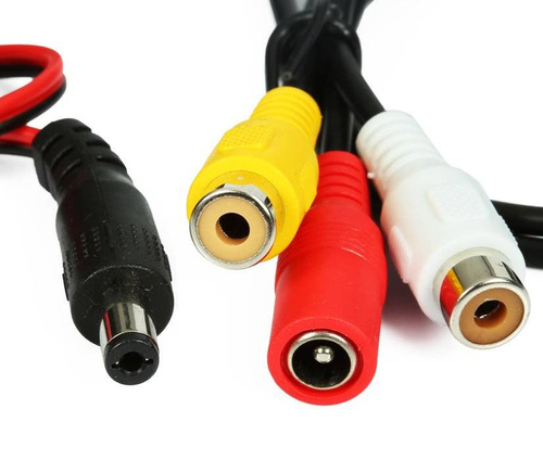 Rückfahrkamera-Set | 18 IR | 12–24 V mit 4,3" LCD TFT Monitor im Rückspiegel | PZ702 PZ470