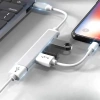 USB-C Verteiler auf 4x USB-A | Adapter, C 4-in-1 Verteiler | HUB