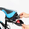 Wasserdichte Fahrradtasche aus strapazierfähigem 600D-Material | Leichte, aerodynamische Satteltasche mit Reflektoren | 600DCWBW-208