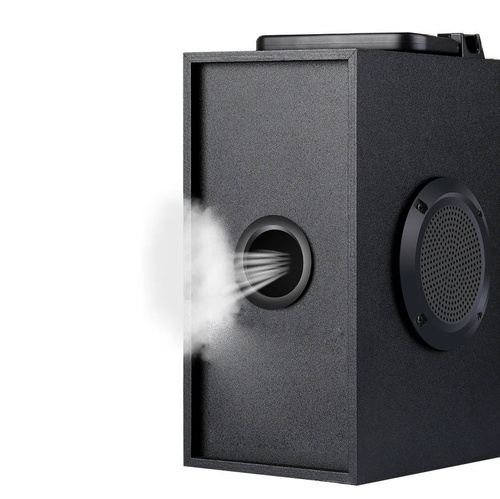 Tragbare Bluetooth-Säule | 4 Lautsprecher, Holzgehäuse | Mikrofoneingang und "Karaoke"-Modus | SP-A25