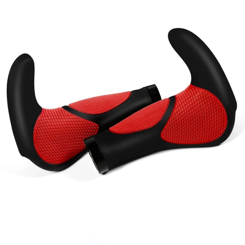 Ergonomische Fahrradgriffe | Rutschfeste TPR-Gummigriffe | BHD-233