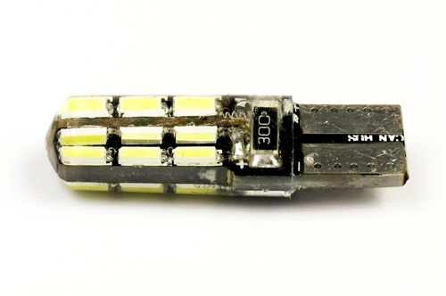 Auto LED Birne W5W T10 24 SMD 3014 CAN BUS Silikon