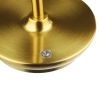 Tischlampe mit eingebautem Akku | Nachtlicht mit drei Leuchtfarben | Stimmungsvolle Lampe für Hotel, Restaurant | HJA15-GOLD