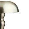 LED-Tischlampe Pilz | Kabellose Lampe für Hotel, Restaurant | Berührungsempfindliche Nachttischlampe | HJA24-A-SILVER