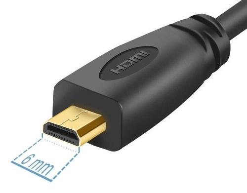 HDMI-Kabel - Micro HDMI | 4K | 3D | 15 cm | DH-15-15CM