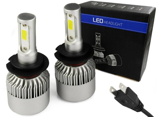 H7 LED Scheinwerferlampen S2 COB 36W 16000 lm | 2 Stück