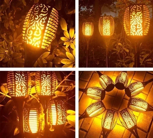 LED-Gartenfackel | 51 cm | 12 SMD 2835 LEDs | HYD-12LED