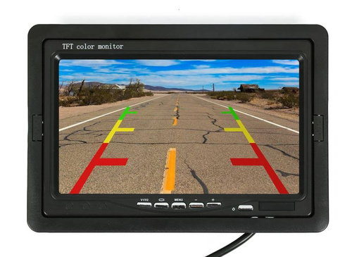 Panorama-Monitor TFT LCD 7" 12-24V 2xVIDEO | PZ607