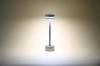 LED-Tischlampe | Moderne Nachttischlampe mit eingebautem Akku | ATL08-GREY