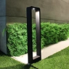 Moderne Stehleuchte für den Garten, LED-Säule | Aluminium 80cm, IP54, 10W=1200lm | LLM-80CM