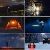 Multifunktionale LED Campinglampe, Taschenlampe mit Powerbank-Funktion | Rotes Licht | 6 Leuchtmodi, 800lm, 3700mAh, bis zu 20 Stunden Betriebsdauer, IPX4 | HC-260