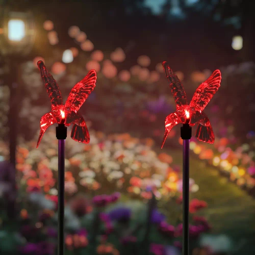 LED-Gartenleuchte Solar Kolibri | 66 cm, 600 mAh | FLD-41