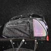 3in1 Fahrradtasche für den Kofferraum 8L | Wasserdichte Tasche mit Reflektoren | Geräumige Hinterradtasche für den Kofferraum | FGTB-02