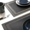 Tischset | Untersetzer | Tischdecke | Dekorative Küchenmatte | F040-SCHWARZ