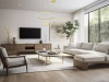 Mehrfachfunktionale moderne Pendelleuchte | LED | Gold | RLK-C03-136W-G