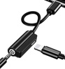 Audio-Adapter | Lightning auf Lightning und 3,5 mm Klinke, 2-in-1, kompatibel mit iPhone | UA-001