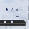 Kabelorganizer | Kabelclips für 5 Kabel | EH05