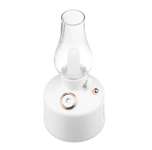 Luftbefeuchter LED | Ultraschall-Luftbefeuchter mit Nachtlichtfunktion | LA-0621-WHITE