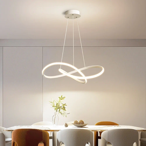 Moderne Pendelleuchte | LED | Weiß | RLA-48W-W