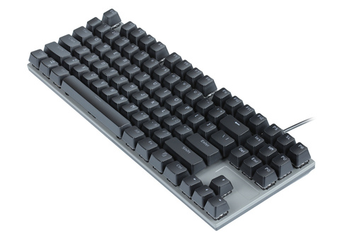Gaming-Tastatur mit RGB-LED-Hintergrundbeleuchtung, kurz, blaue Schalter | T71