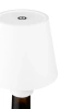 LED-Tischlampe mit eingebautem Akku | Tischlampe zum Aufstecken auf eine Flasche | HJA46-WEISS