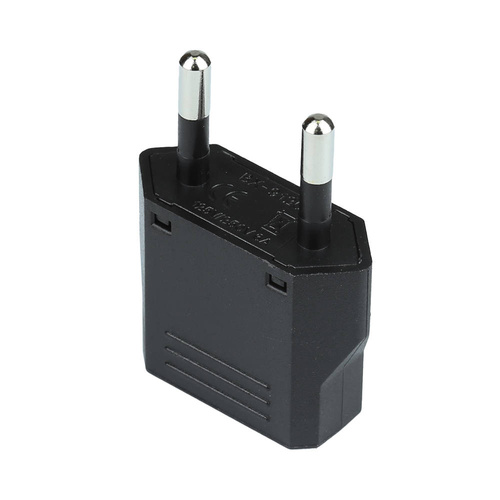 Netzadapter USA CN auf EU PL | schwarz | LZ-T-10