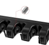 Halter für Wischmopps, Rechen und Bürsten mit Haken | 5 Plätze + Haken | SL-005H