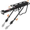 Universell verstellbarer Aluminium-Fahrradgepäckträger für 24-29 Zoll Sattelstützen, bis 50 kg | Robuster Hinterradgepäckträger | 671-09-C