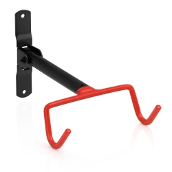 Klappbarer Fahrradhalter zur Wandmontage, gummierte Fahrrad-Wandhalterung | HSGG-235