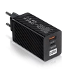 GaN | 65-W-Schnellladegerät mit USB- und USB-C PD 3.0-Anschlüssen 