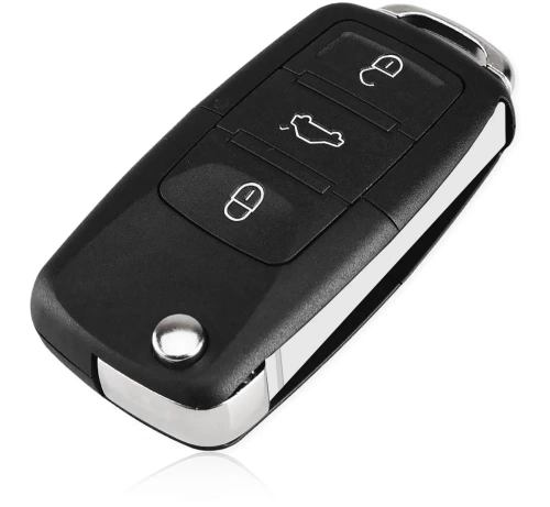 Schlüsselgehäuse für VW, Skoda, Seat | Ersatz-Fernbedienung für Auto | VM-T5-POLO