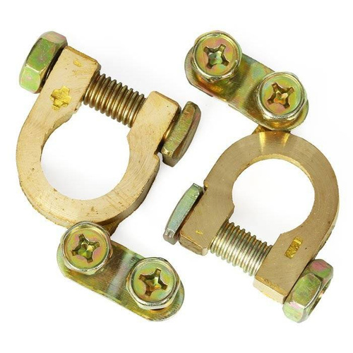 Batterieklemmen | Satz - 2 Stk. | Kopfklemme, Ring M8-16mm