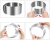 Verstellbare Tortenrandform 15-30 cm | Kuchenform | RH-T01-15CM