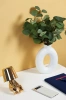 Moderne Tischlampe mit Touch-Bedienung | Nachtlicht mit eingebautem Akku | HJA23-L-GOLD