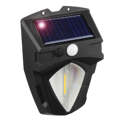 Solar-LED-Wandleuchte | Lampe mit Dämmerungs- und Bewegungssensor | Solar-Außenbeleuchtung | TG-TY13601