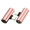 Adapter Type-C - Type-C + Jack | Audio-Adapter für Telefon | UA-006