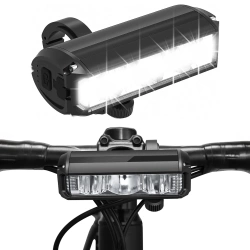 LED-Fahrrad-Frontscheinwerfer | 1.200 lm, USB-Akku, 3 Leuchtmodi, IPX5 wasserdicht | EOS630