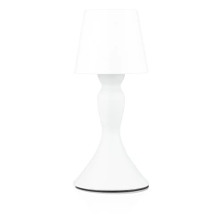 Kabellose Nachtlampe mit eingebautem Akku | Stilvolle Tischlampe mit einstellbarer Farbe und Lichtintensität | YG-D021-WHITE