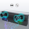 Computer-Soundbar 2.0 mit LED-RGB-Beleuchtung | 6W RMS | S10