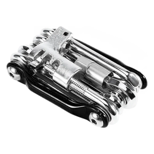 Fahrrad Multitool 11-in-1 mit Kettennieter | 11 Funktionen | T25-11in1