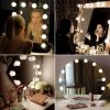 Spiegelleuchten für Schminktisch, Make-up | 10 Stück, 3 Lichtfarben, Helligkeitsregelung, 2m USB-Kabel | HZJ-V10