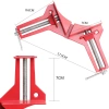 Schreiner-Winkelspanner | Eckzwinge | Winkelmontageklemme | AZ-C90-ROT