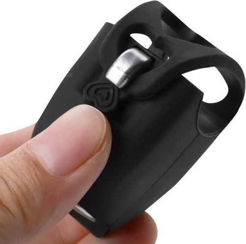 Elektrische Fahrradklingel | 120 dB, laute Hupe, 6 Soundmodi | GJLB-125