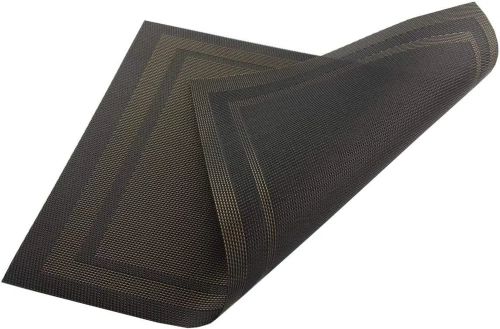 Tischset | Untersetzer | Tischdecke | Dekorative Küchenmatte | F040-SCHWARZ